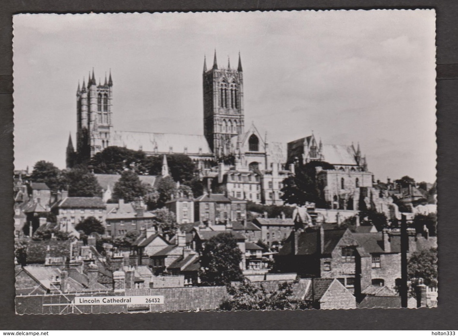 Lincoln Cathedral & Town - Real Photo - Unused - Lincoln