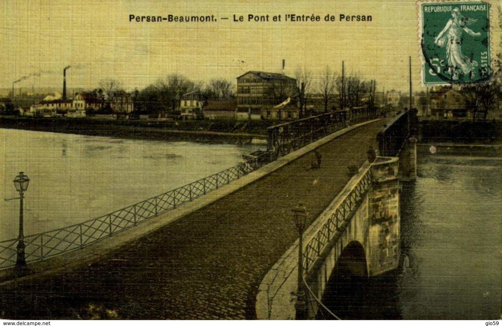 95 PERSAN BEAUMONT - Le Pont Et L'entrée De Persan / A 214 - Persan