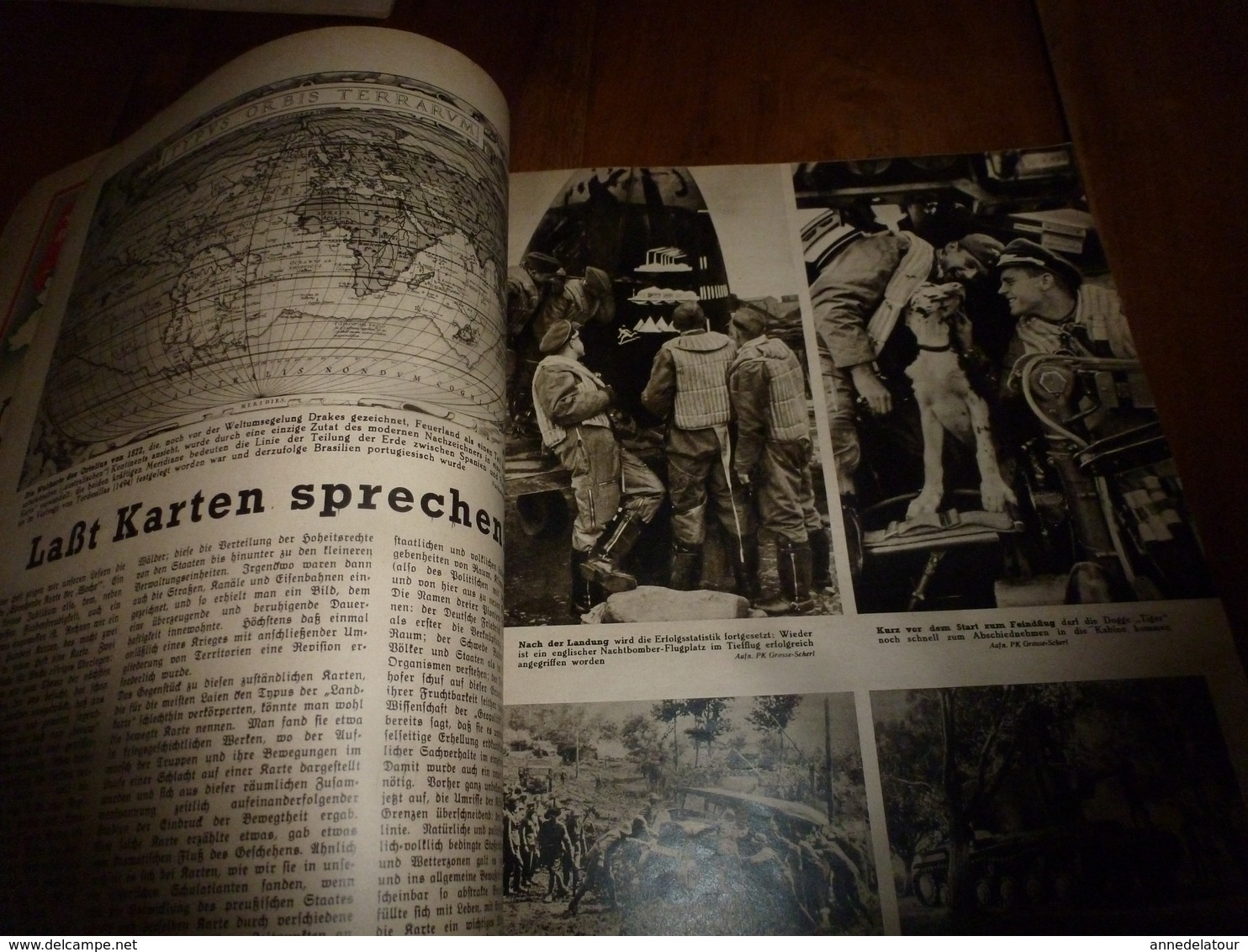 1941 Die Woche (in Diesem Heft : Die 100. Sprechende Karte ).... Und Die Welt Ist Geworden, Was Es Ist - Sonstige & Ohne Zuordnung
