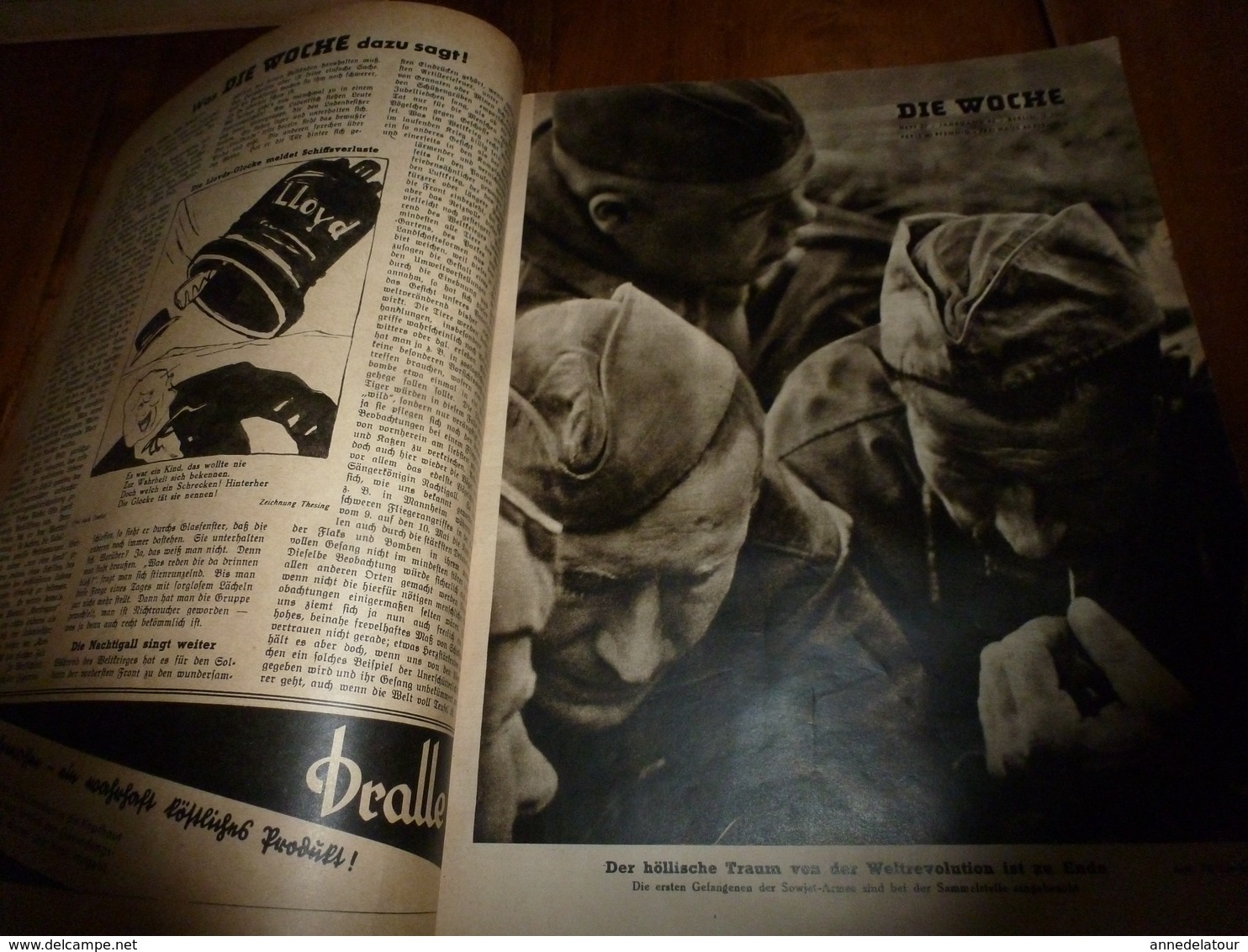 1941 Die Woche (Das Deutsche Gold Als Heilmittel) .... Und Die Welt Ist Geworden, Was Es Ist - Militär & Polizei