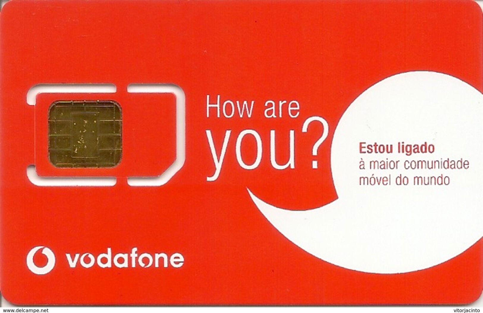 Mobile Phonecard Vodafone - How Are You? - Portugal (NOT USED) - Portugal