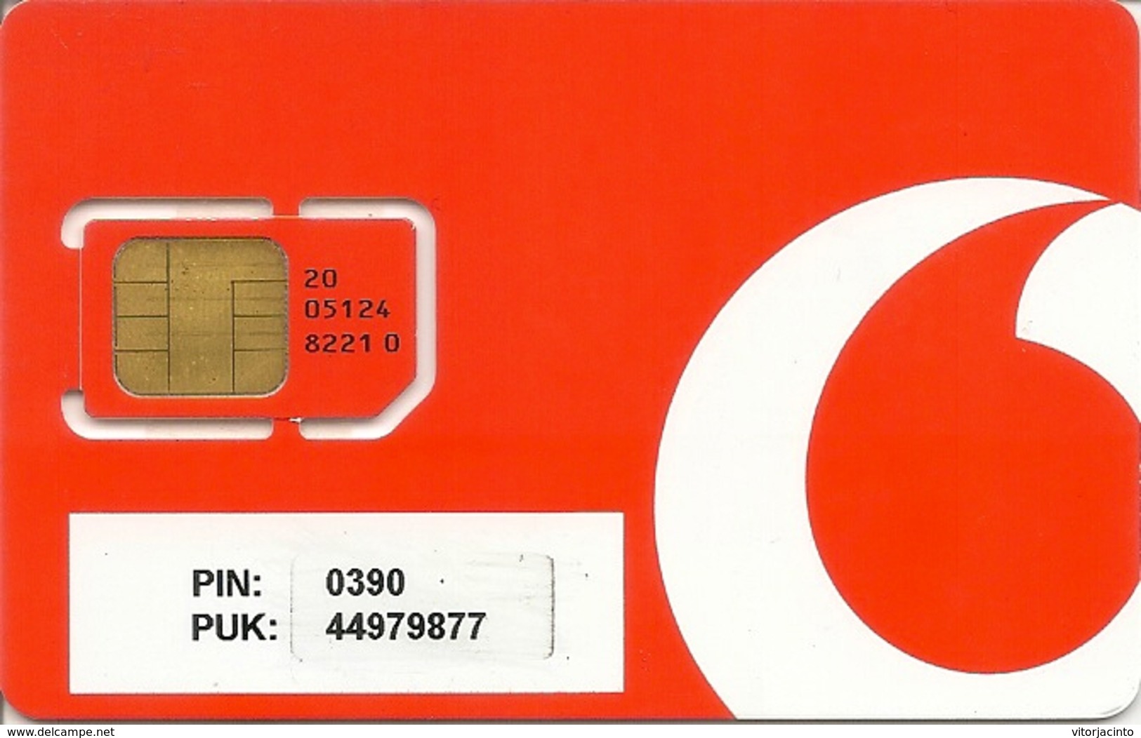 Mobile Phonecard Vodafone - Portugal - Portugal