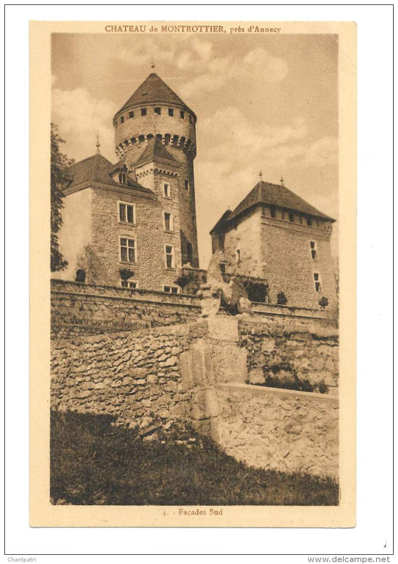 Chateau De Montrottier , Près D' Annecy - Façades Sud - 315 - Autres & Non Classés