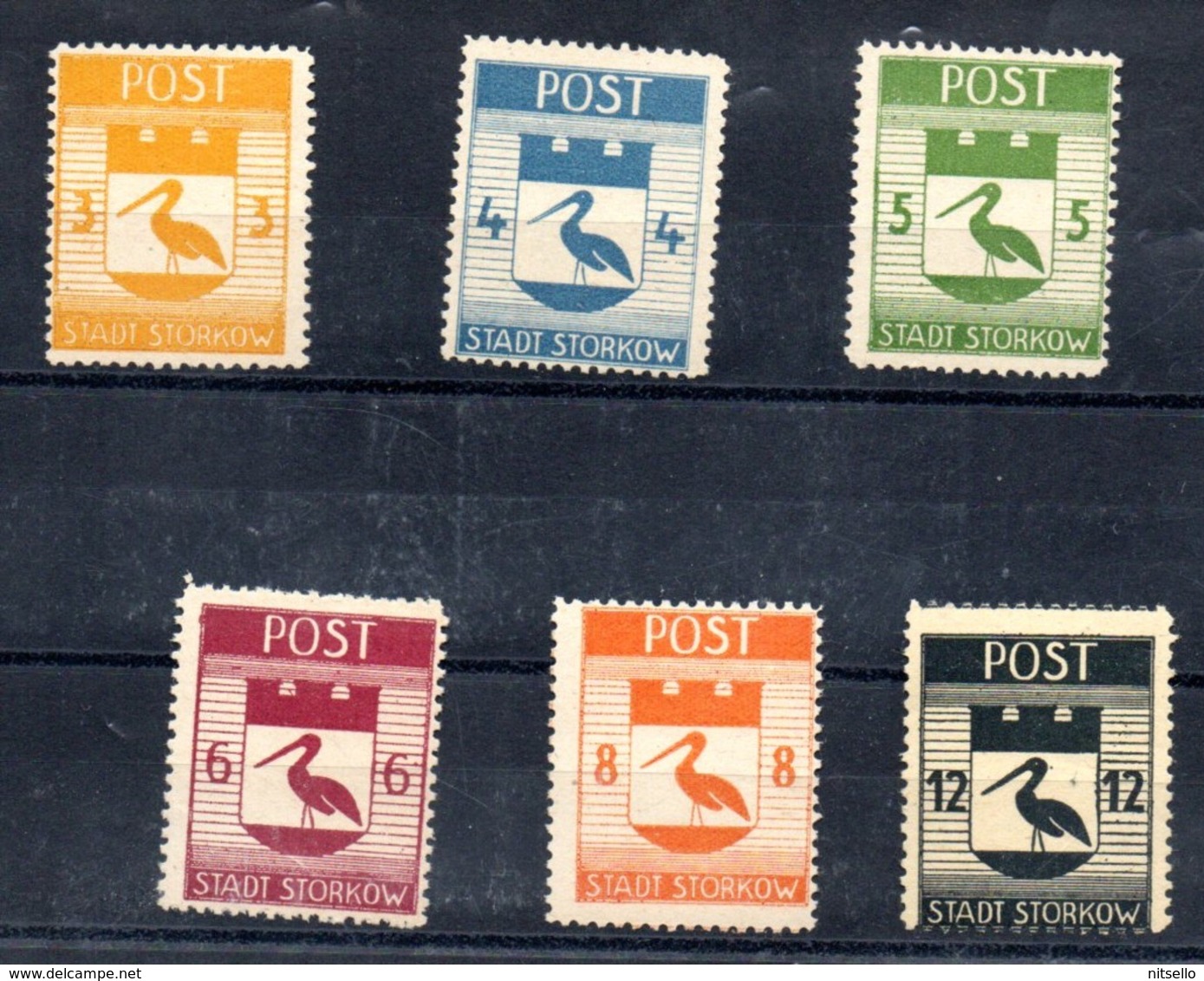 LOTE 1726  ///  (C370) STORKOW / Michel N 9 à 14   **MNH     !!!! LIQUIDATION !!!! - Otros & Sin Clasificación