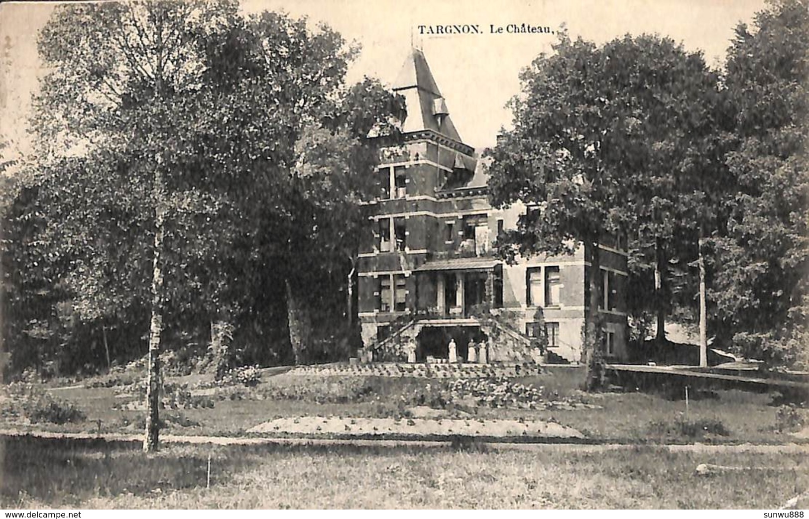 Targnon - Le Château (animée, 1923, Desaix) - Stoumont
