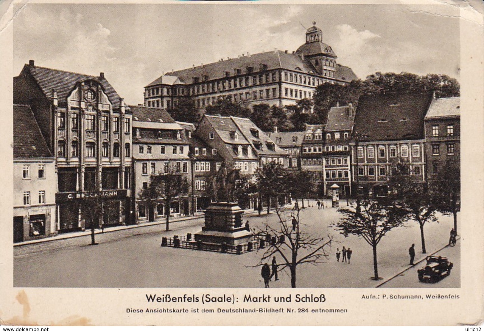 AK Weißenfels - Saale - Markt Und Schloß - Deutschland-Bildhefte (36013) - Weissenfels