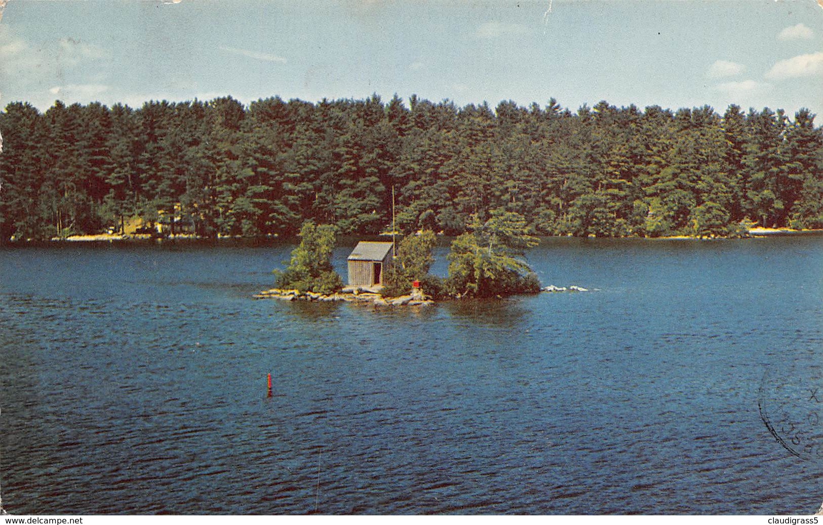 0111 " ON MILE ISLAND - LAKE WINNIPESAUKEE - NEW HAMPHIRE   "  - CART. ORIG. SPED. - Islande