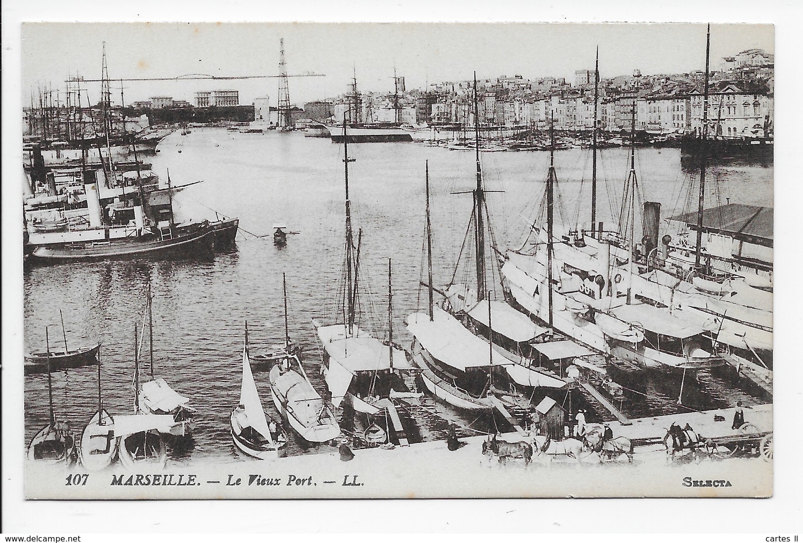 DC1266 - MARSEILLE - Le Vieux Port. - LL 107 - Old Port, Saint Victor, Le Panier