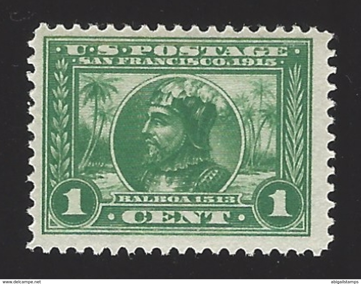 US #397 1913 Green WMK 190 Perf 12 MNH F-VF SCV $40 - Unused Stamps