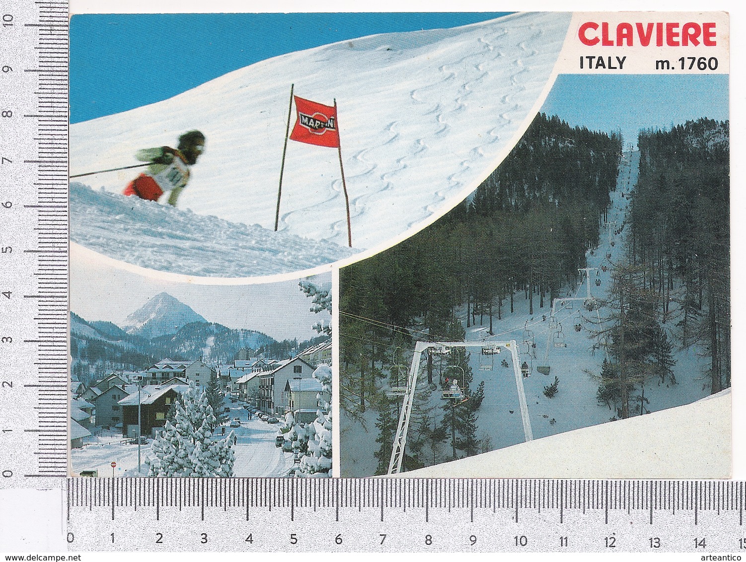 Claviere ~ Sci ~ Neve ~ Ski Lift  ~ Martini ~ Discesa Libera ~ Slalom ~ Foto Robetto - Altri & Non Classificati