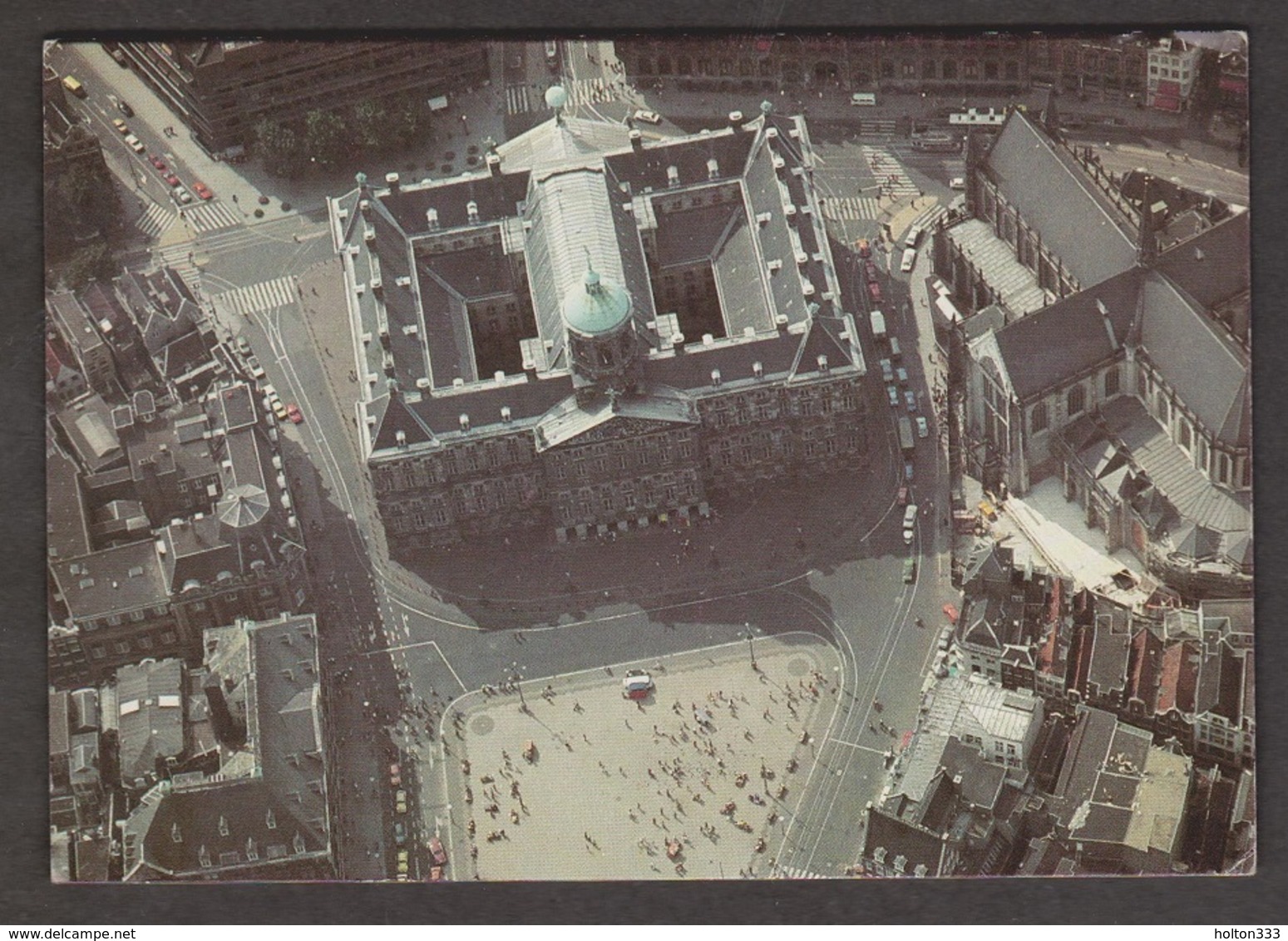 Aerial View Royal Palace, Amsterdam - Unused - Amsterdam