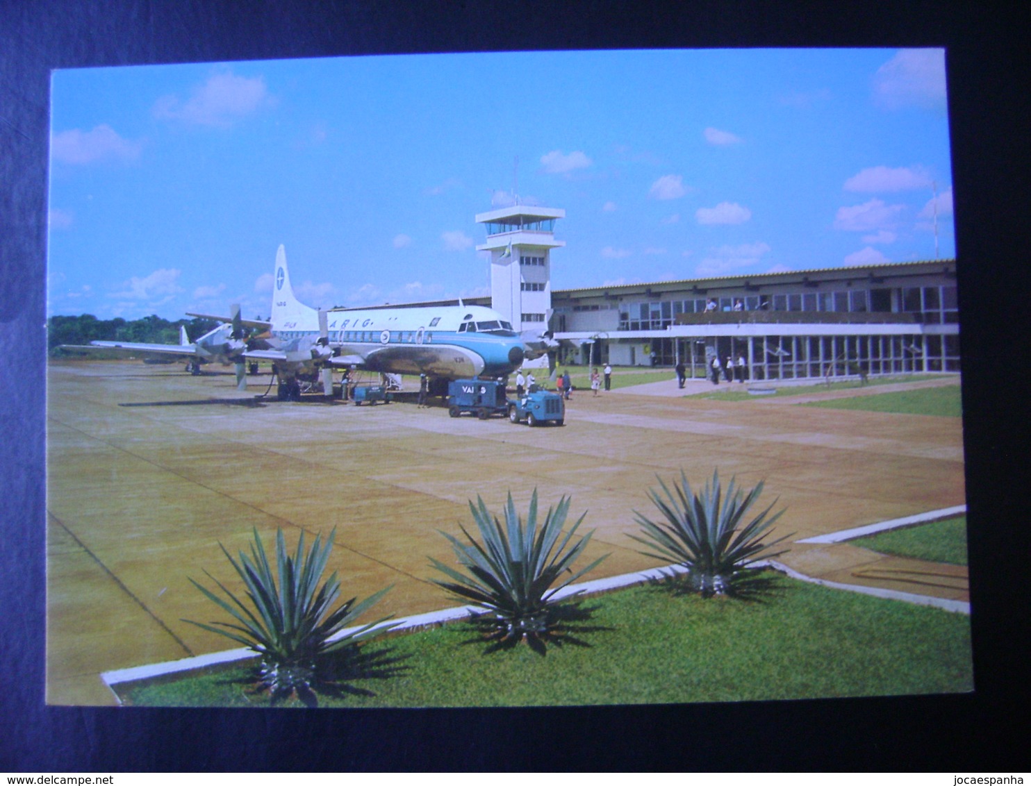 BRAZIL - POSTCARD AIRPORT IN FOZ DO IGUAÇU (PARANA) IN THE STATE - Aérodromes