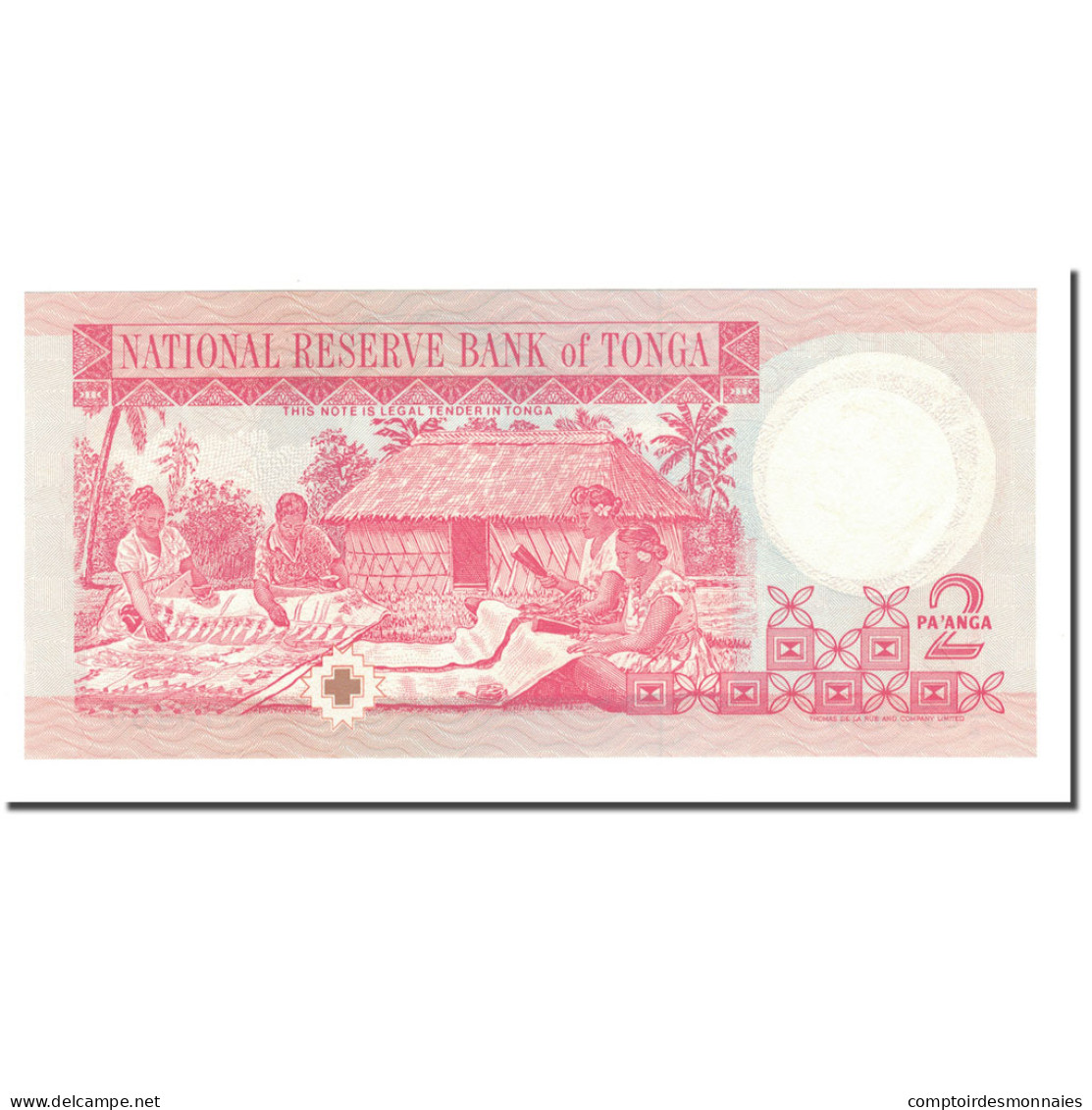 Billet, Tonga, 2 Pa'anga, 1995, KM:32a, NEUF - Tonga