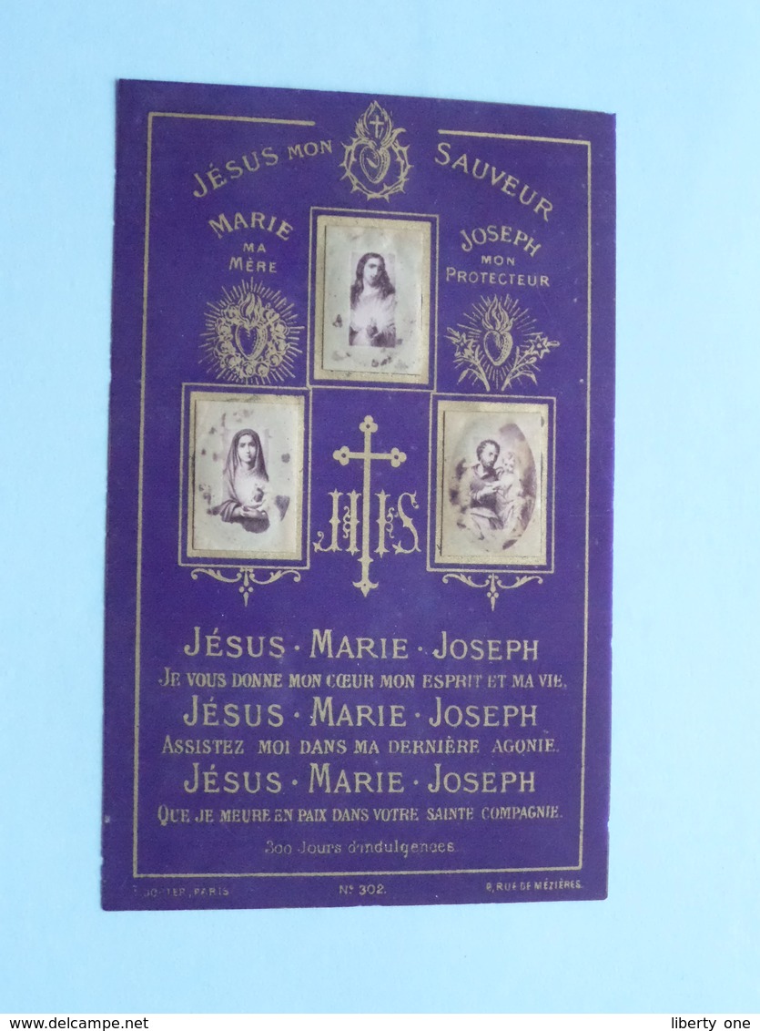 Jésus Mon SAUVEUR ( Marie Ma Mère - Joseph Mon Protecteur ) ( N° 302 - Dopter / Zie Foto's ) ! - Religion & Esotérisme
