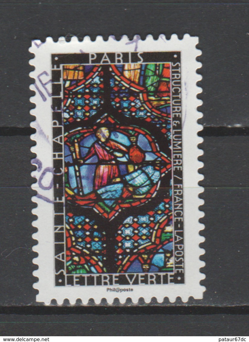 FRANCE / 2016 / Y&T N° AA 1349 : "Structure Et Lumière" (Sainte Chapelle - Paris) - Choisi - Cachet Rond - Autres & Non Classés