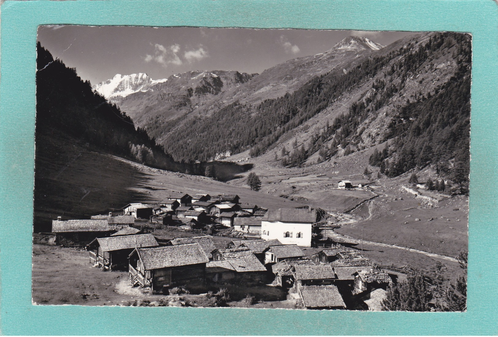 Old Postcard Of Gruben Im Turtmanntal, Leuk, Switzerland.J53. - Other & Unclassified