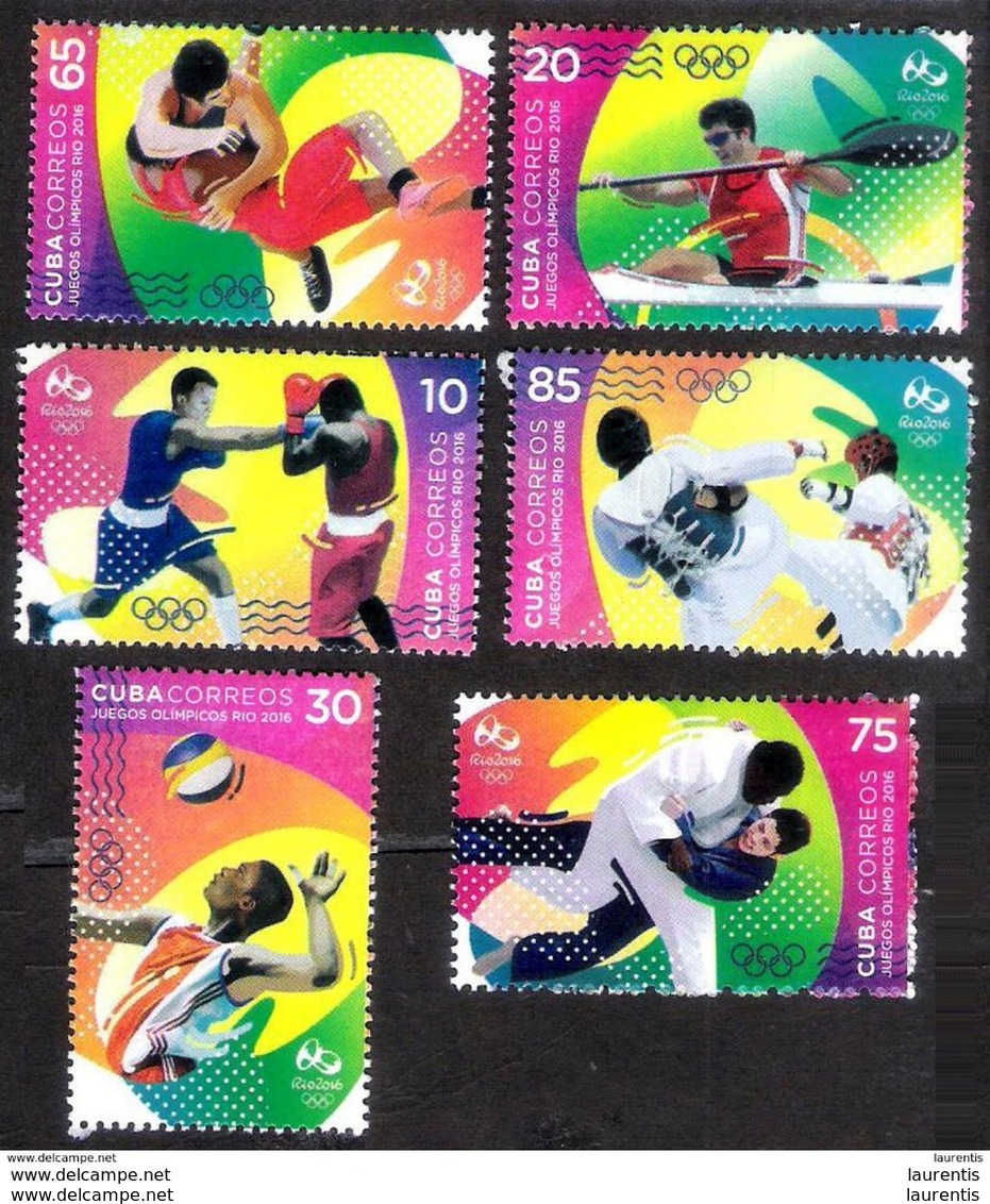 422  Judo - Boxing - Volleyball - Olimpic Games - 2016 - MNH - 2,95 - Judo