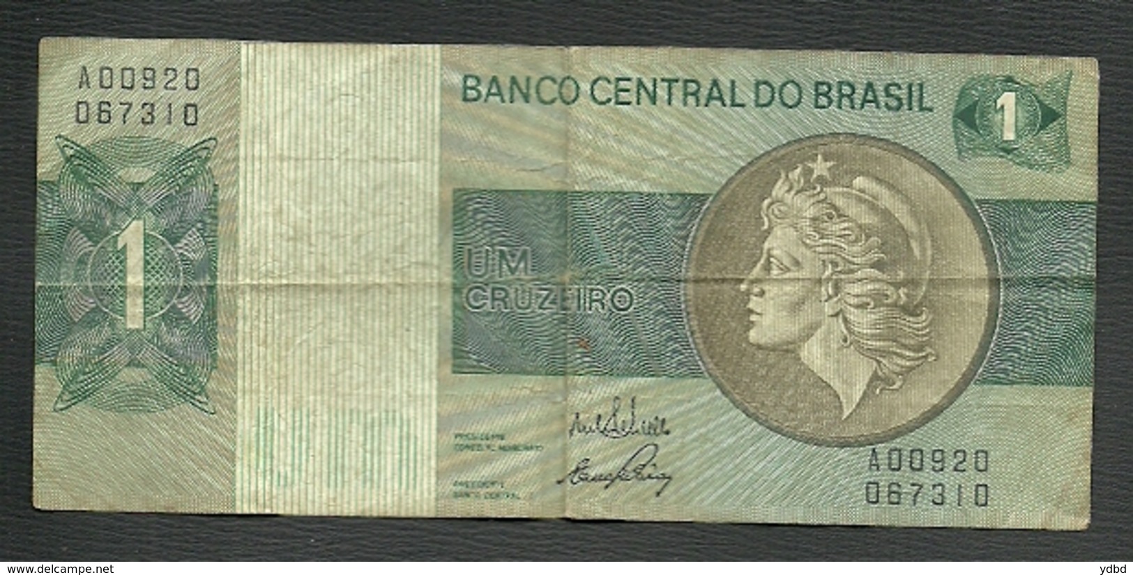 BRESIL   = 1  BILLET DE 1 CRUZEIRO - Brésil