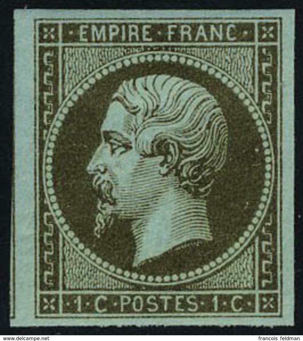 Neuf Avec Charnière N° 11c, 1c Mordoré Cl Superbe Signé - Altri & Non Classificati