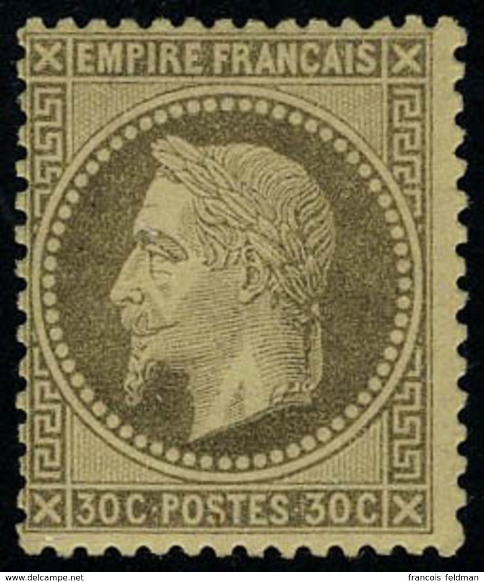 Neuf Avec Charnière N° 30, 30c Brun T.B. Signé Brun - Altri & Non Classificati