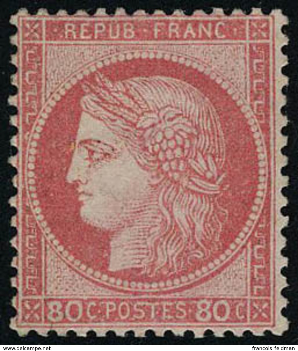 Neuf Avec Charnière N° 57, 80c Rose Très Bon Centrage, T.B. Signé - Sonstige & Ohne Zuordnung