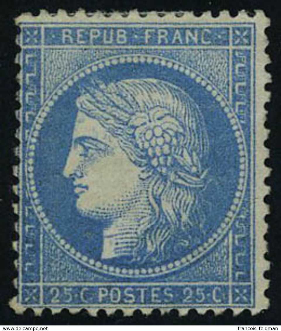 Neuf Avec Charnière N° 60A, 25c Bleu Type I T.B. - Sonstige & Ohne Zuordnung