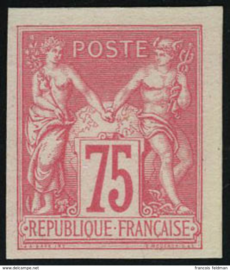 Neuf Sans Gomme N° 81b, 75c Rose, Emission Des Régents, ND Sans Teinte De Fond TB - Sonstige & Ohne Zuordnung