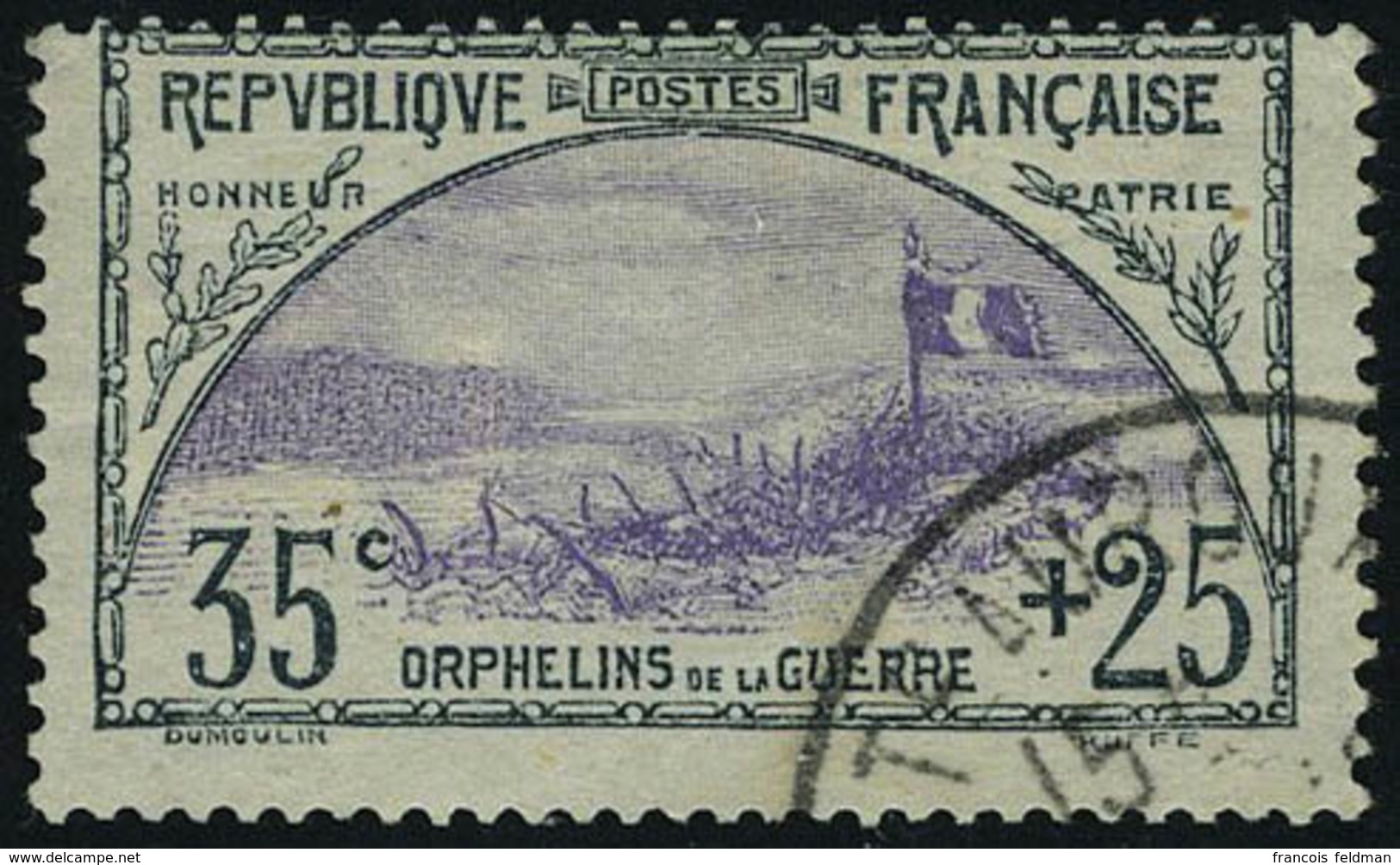 Oblitéré N° 152, 35c + 25c Orphelins, T.B. - Altri & Non Classificati