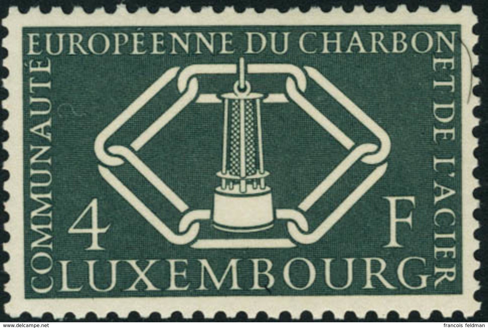 Neuf Sans Charnière 1956. Idées Européennes. Luxembourg N°511/513. C.E.C.A. T.B. - Sonstige & Ohne Zuordnung