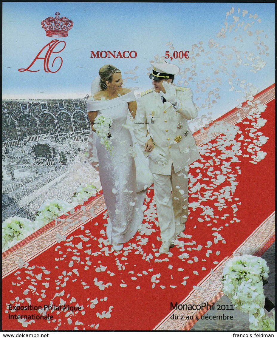 Neuf Sans Charnière N° 101, Bloc Monaco Phil 2011 + ND, T.B. - Altri & Non Classificati