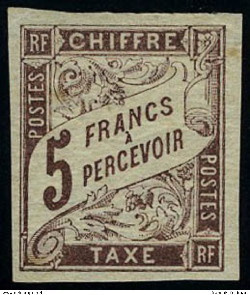 Neuf Avec Charnière N° 15/17, 1f 2f Et 5f Marron TB - Sonstige & Ohne Zuordnung