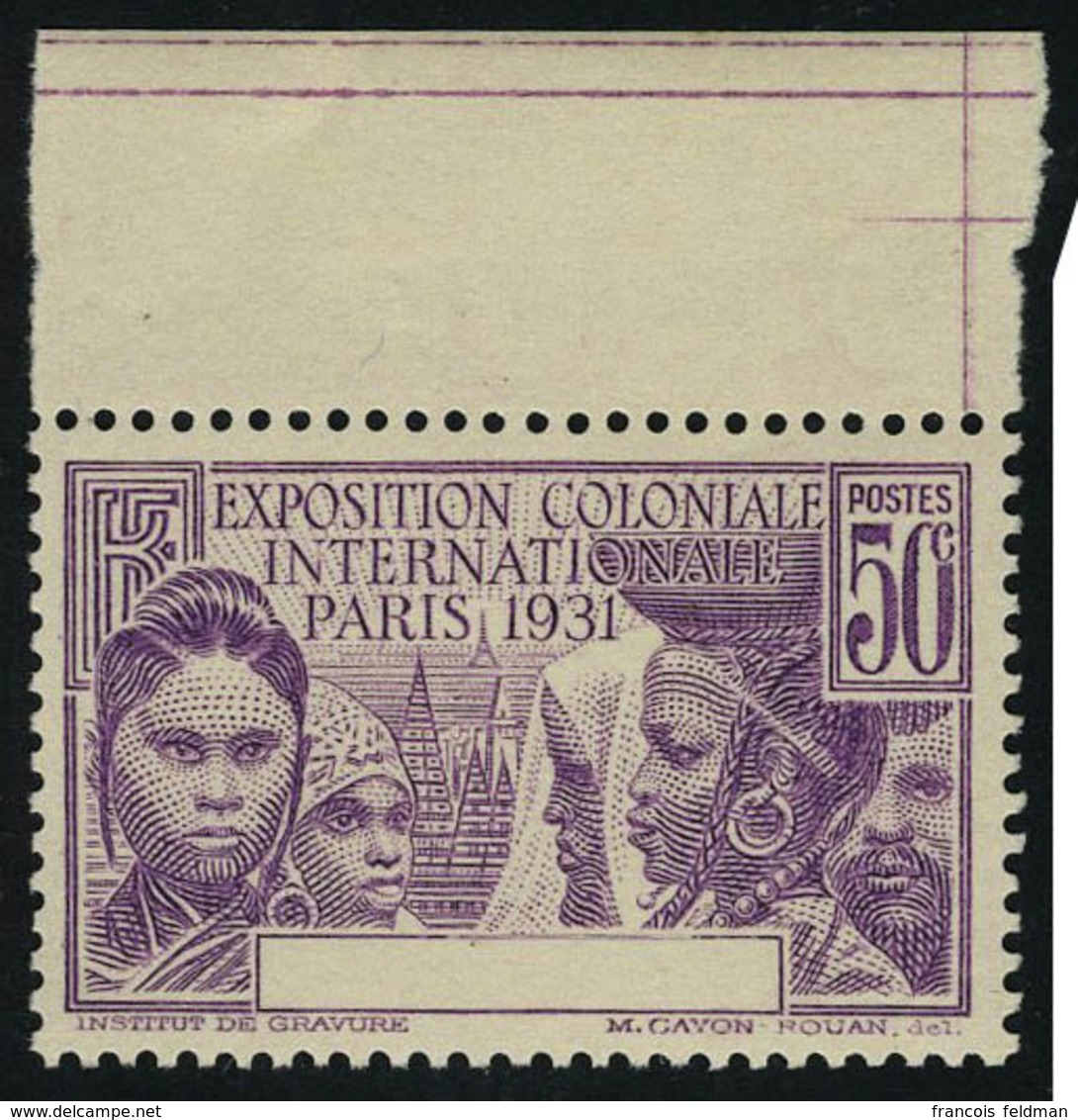 Neuf Sans Charnière N° 149/52a, Expo 1931 Série De 4 Valeurs Sans La Légende Cameroun T.B. Maury - Altri & Non Classificati