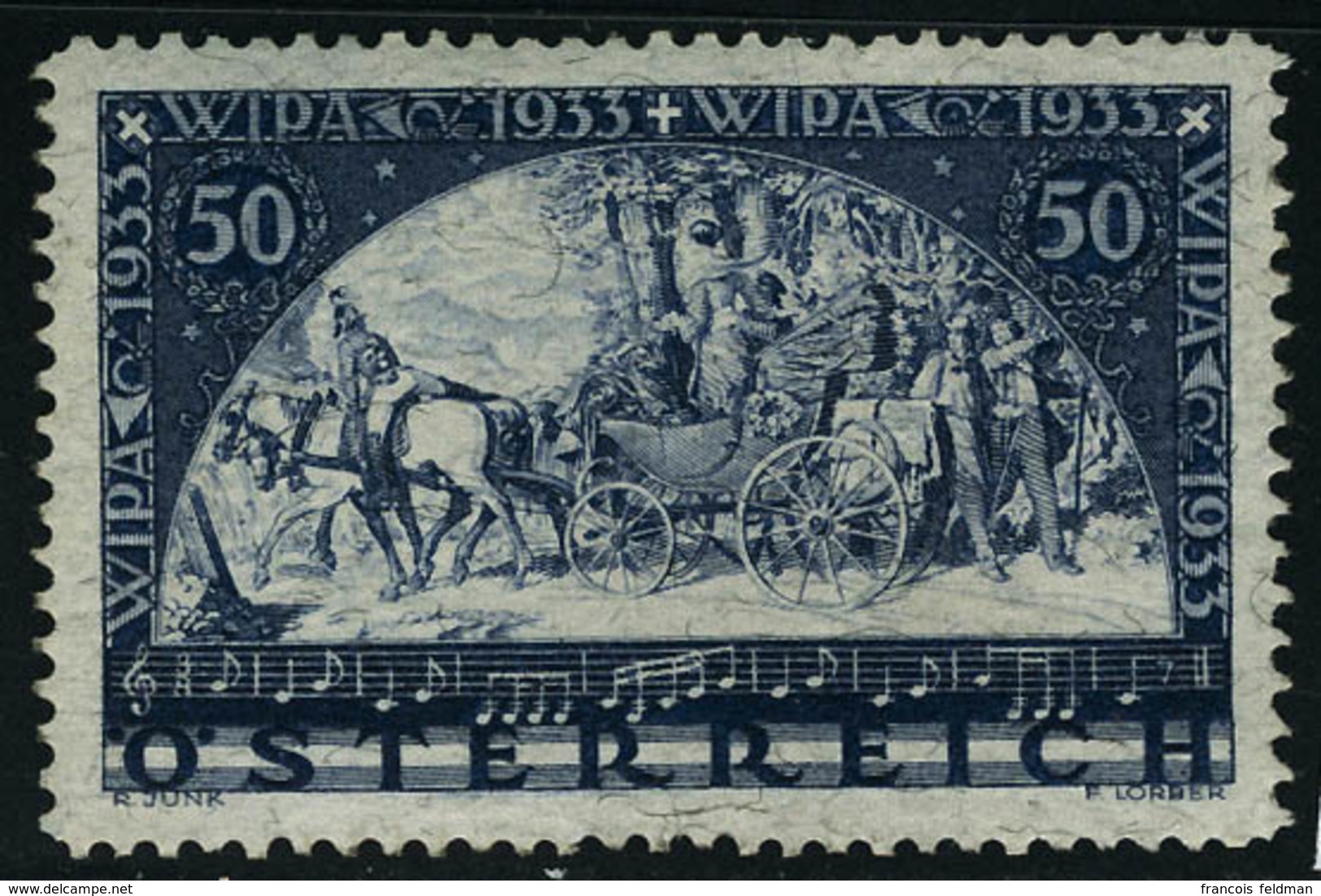 Neuf Sans Charnière N° 430a, EXPO WIPA Avec Fils De Soie, T.B. - Altri & Non Classificati