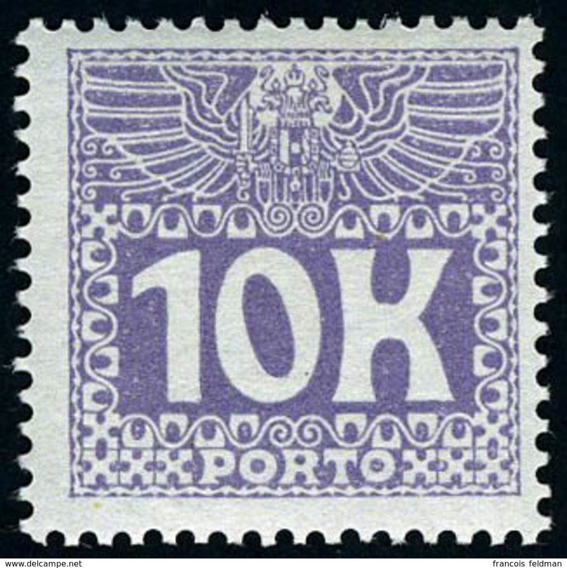 Neuf Avec Charnière N° 44/45, 5k Et 10k Violet TB - Altri & Non Classificati