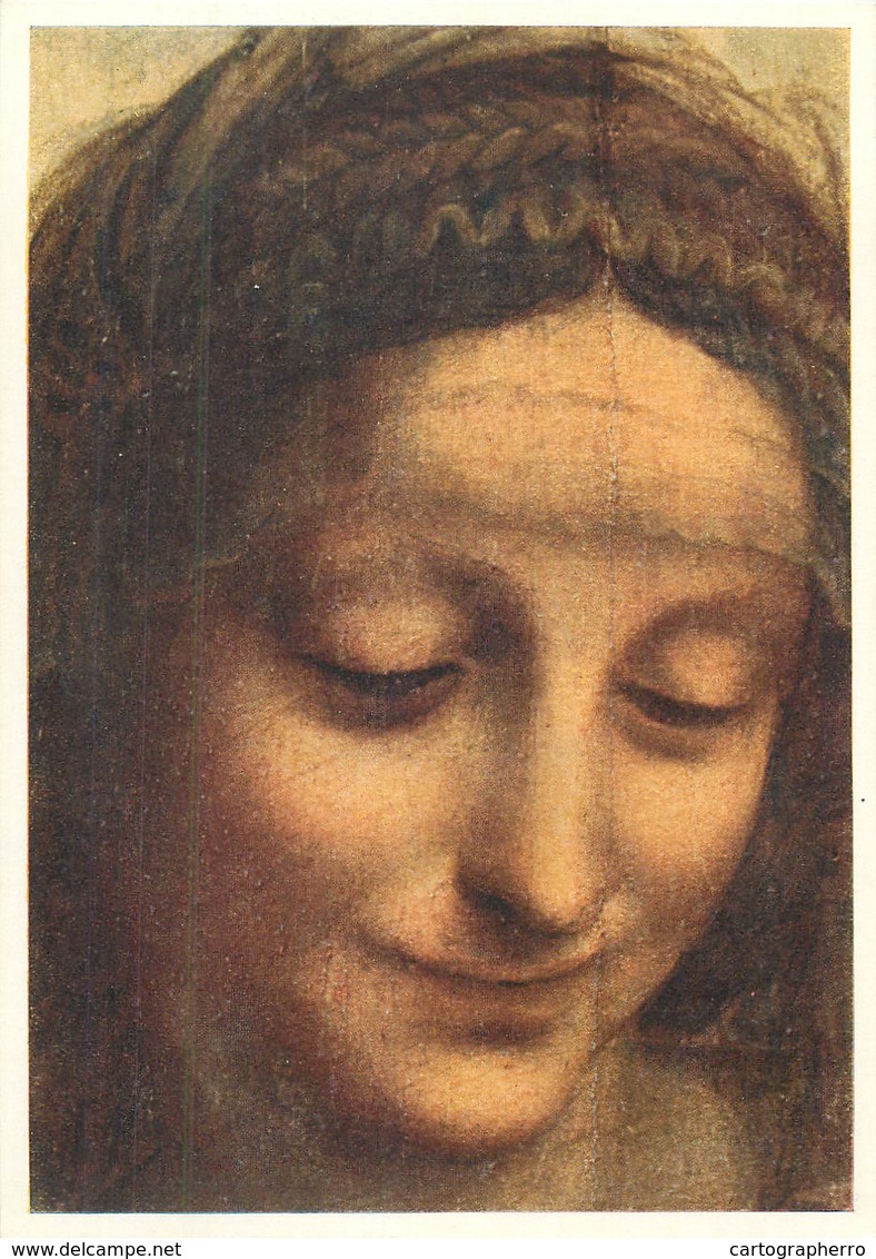 D1366 Leonardo Da Vinci - Saint Anna - Pittura & Quadri
