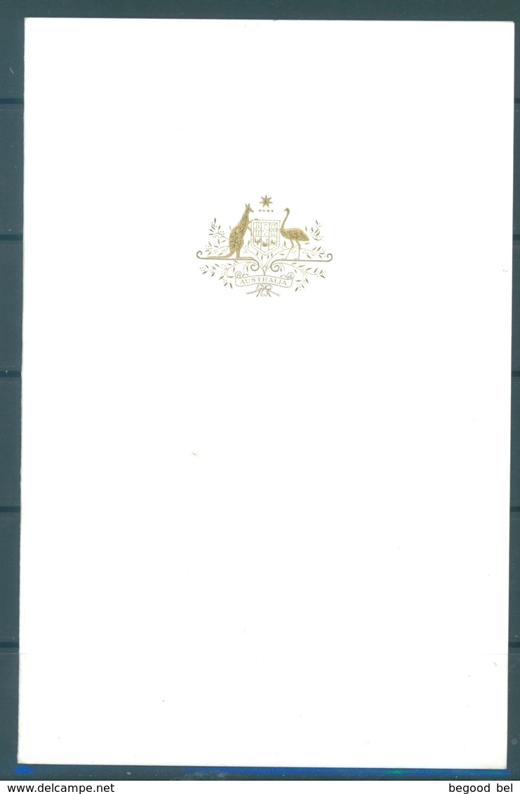 AUSTRALIA -  1981 CHRISTMAS CARD PRIME MINISTER MALCOM FRASER -  Lot 17715 - RARE !!! - Andere & Zonder Classificatie