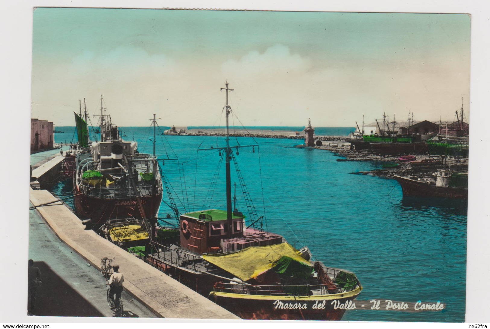 Porto Canale, Mazara Del Vallo - F.G. - Anni '1950 - Mazara Del Vallo