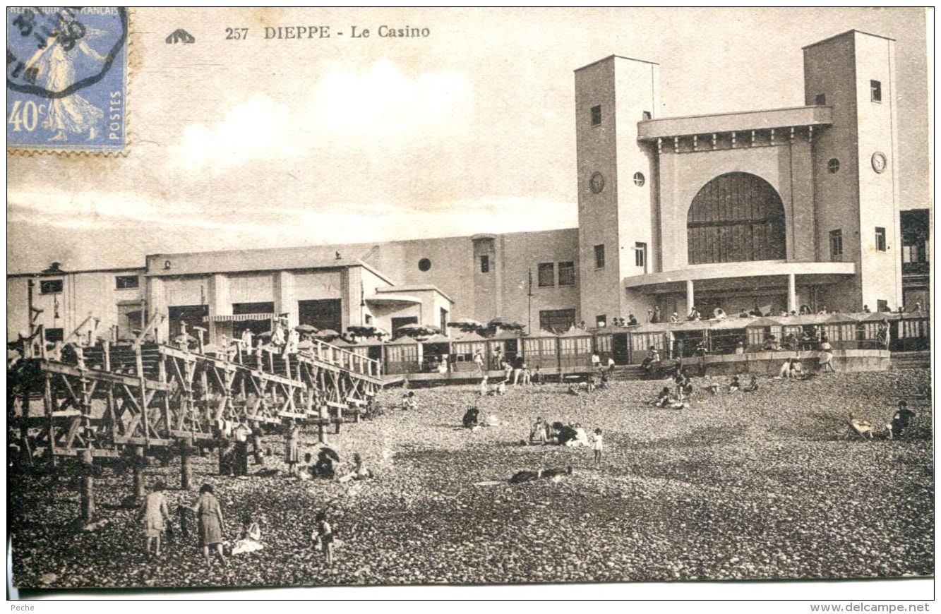 N°64171 -cpa Dieppe -le Casino- - Casinos