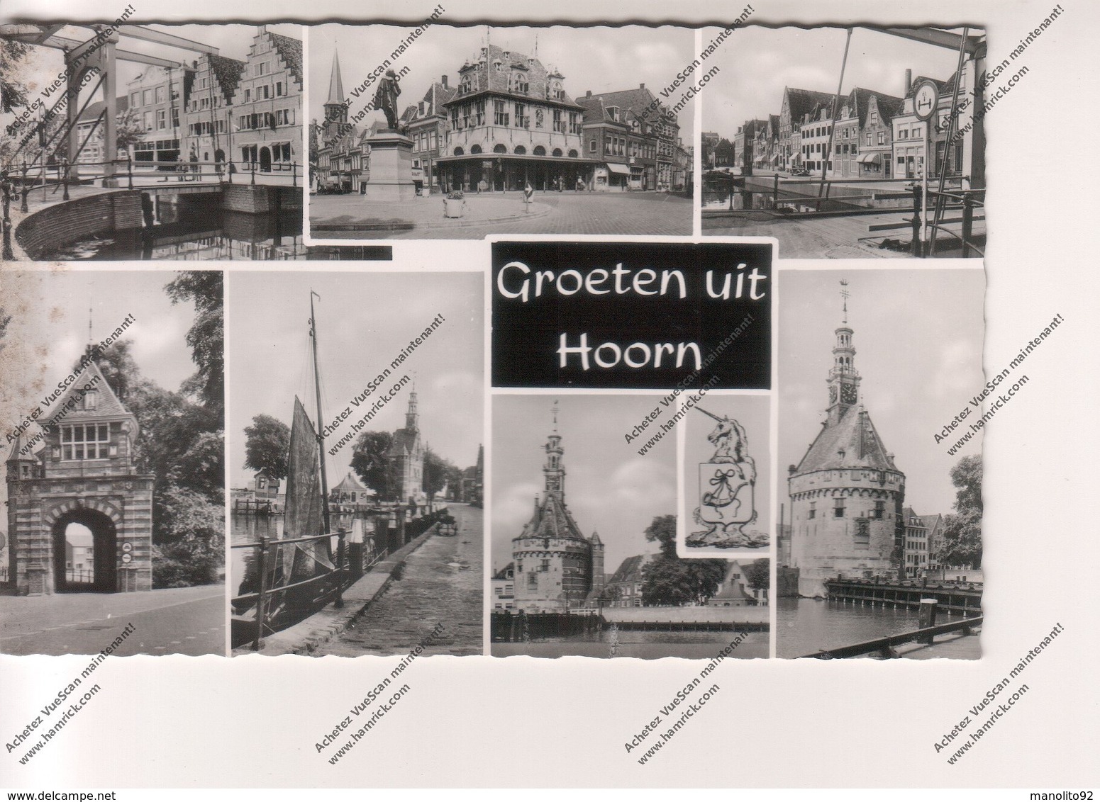 CPSM PAYS BAS : Groeten Uit Hoorn - Hoorn