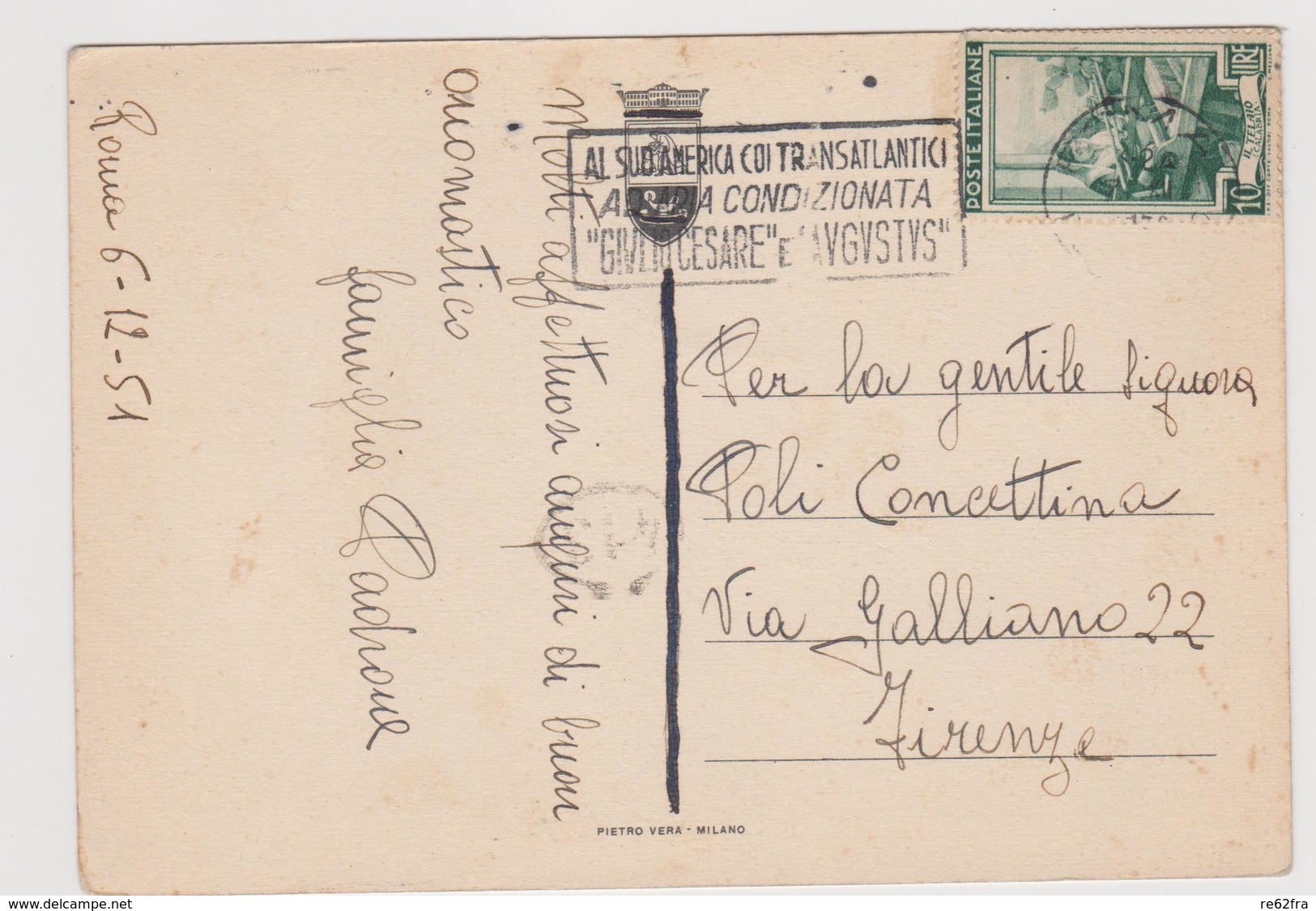 4 Cartoline, Roma - F.G. - Anni '1930-1950 - Collezioni & Lotti