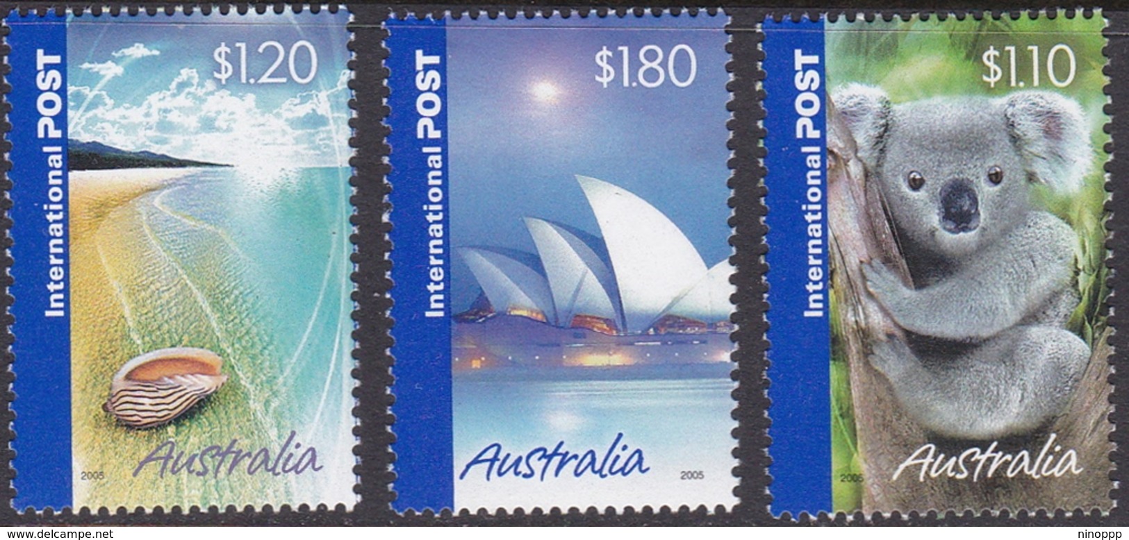 Australia ASC 2180-2182 2005 Marking The Occasion, International Post, MNH - Neufs