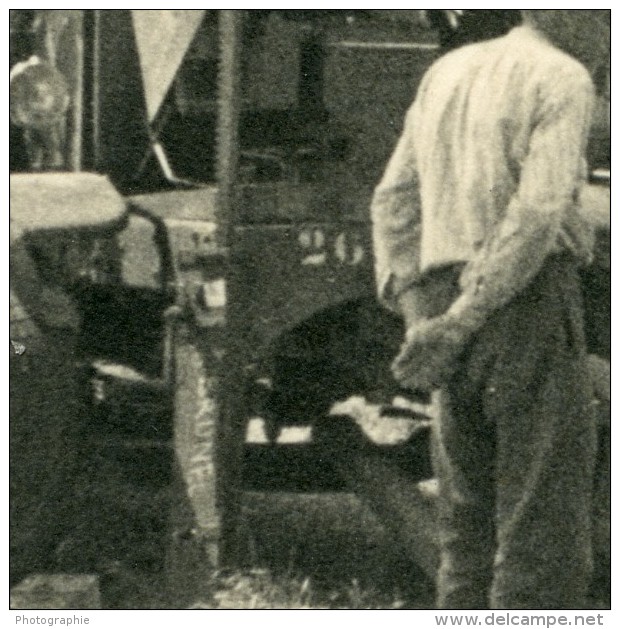 France Mémoires D'une Dépanneuse Accident De Voiture Ancienne Photo 1935 - Cars