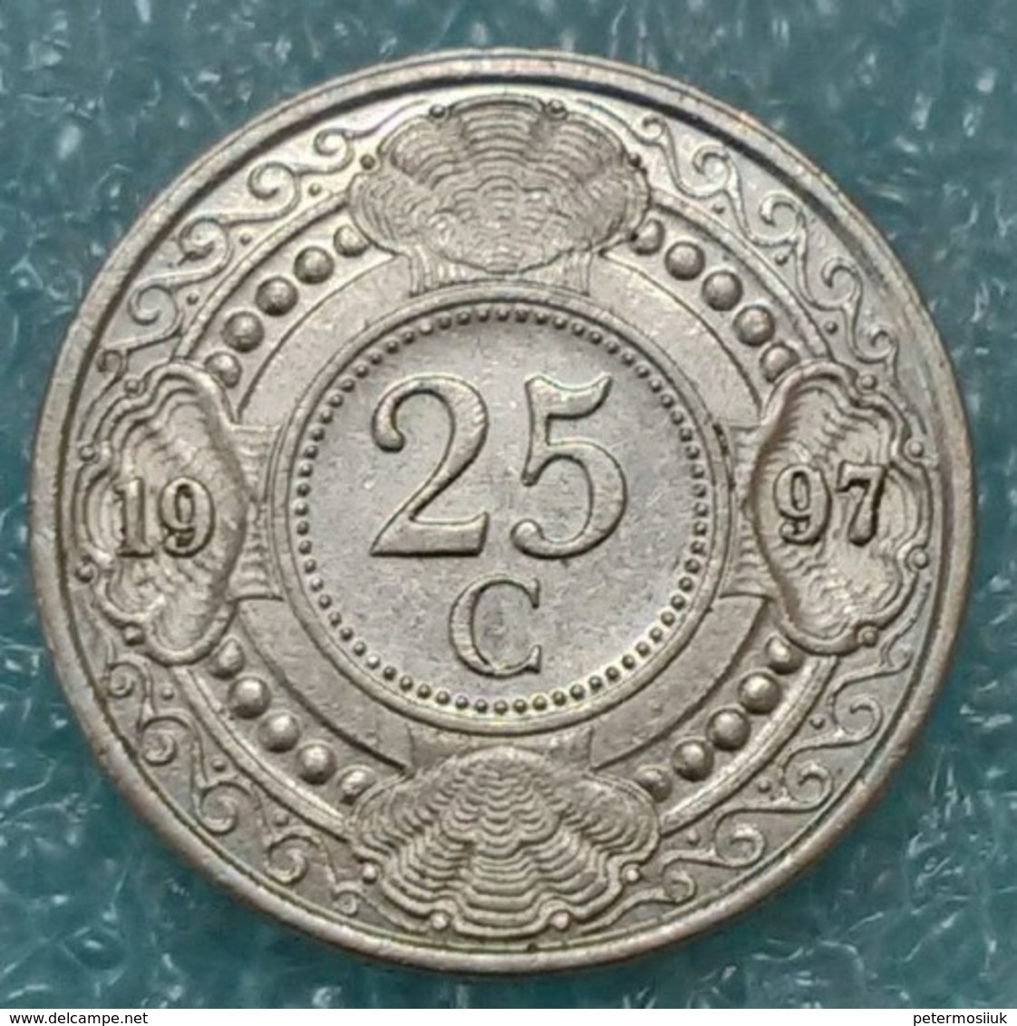 Netherlands Antilles 25 Cents, 1997 -1014 - Netherlands Antilles