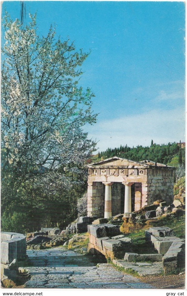 Greece, The Treasure Of The Athenians At DELPHI, Unused Postcard [21566] - Greece