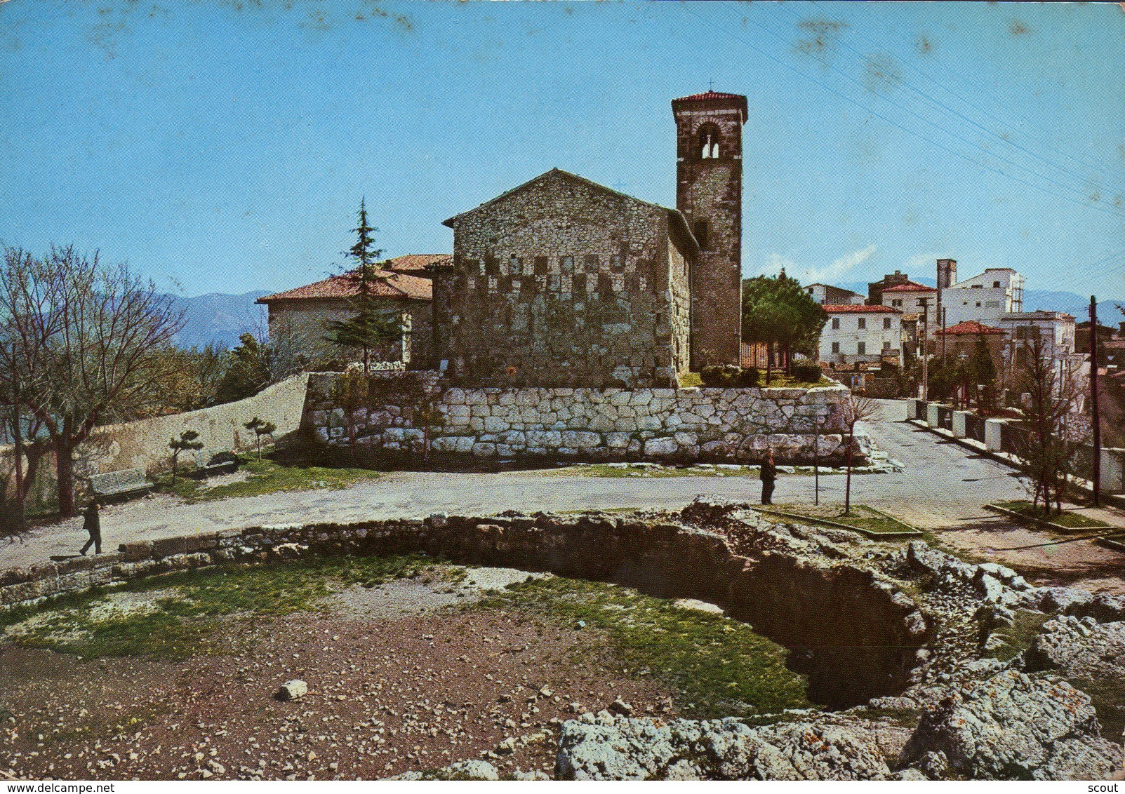 SEGNI CISTERNA ROMANA CHIESA DI S. PIETRO VIAGGIATA 1970 - Altri & Non Classificati