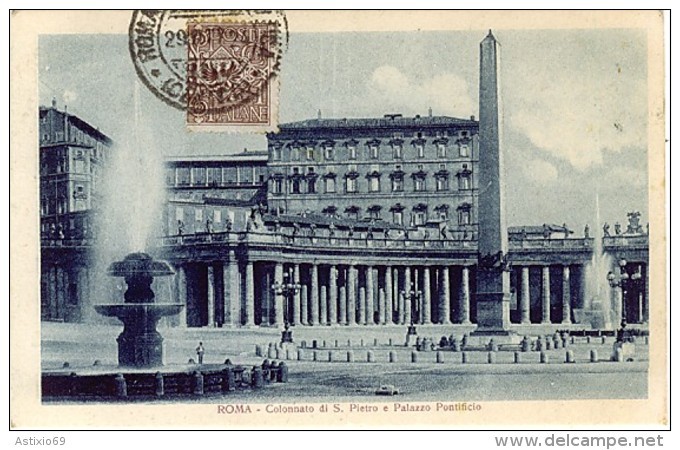 CENT 1 Posta Pneumatica Roma Centro  Cartolina Lb160 - Poststempel