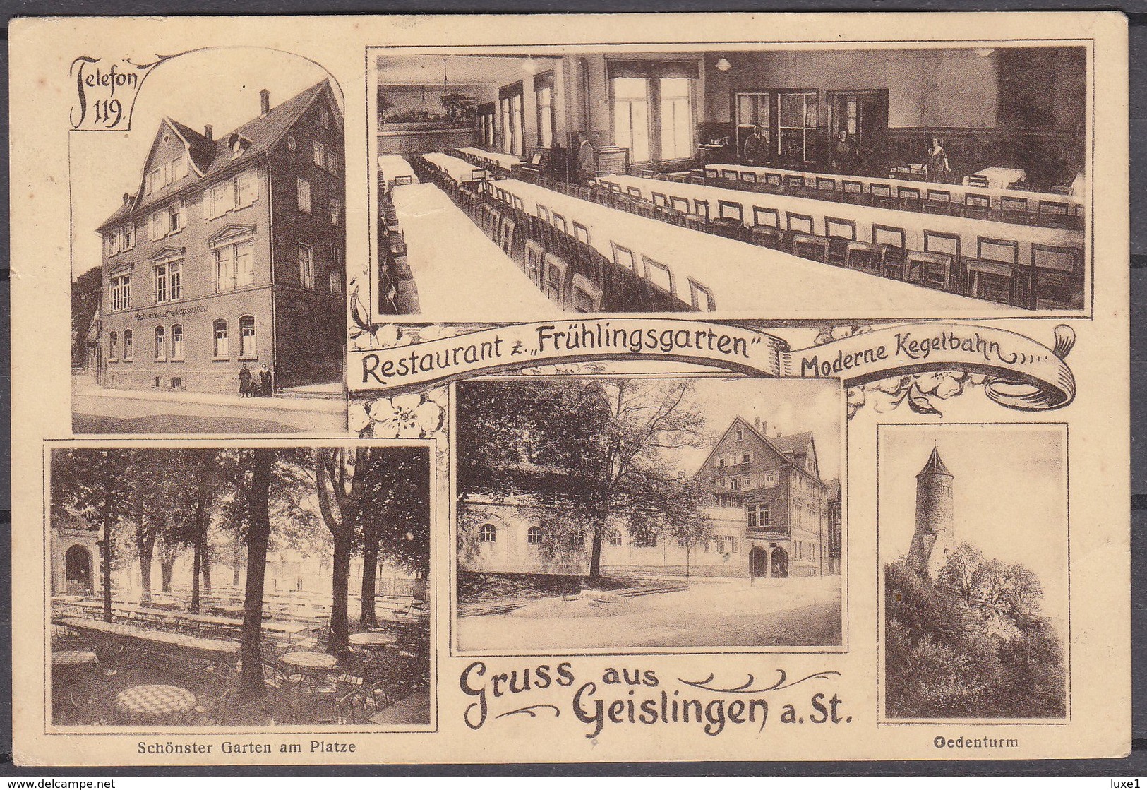 GERMANY , Geislingen An Der Steige  , OLD POSTCARD - Geislingen