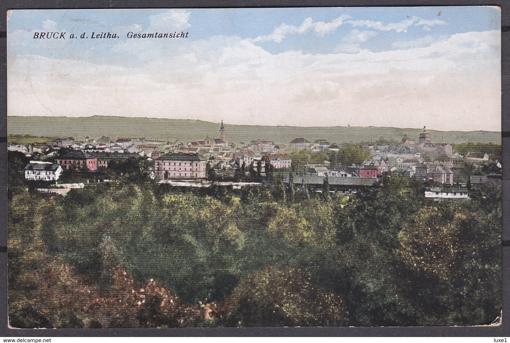 AUSTRIA ,  Bruck An Der Leitha ,  OLD  POSTCARD - Bruck An Der Leitha