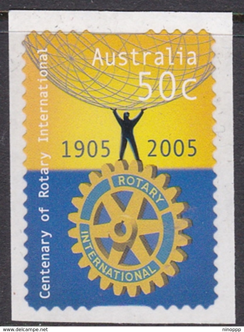 Australia ASC 2197a 2005 Rotary, From Booklet, Mint Never Hinged - Mint Stamps