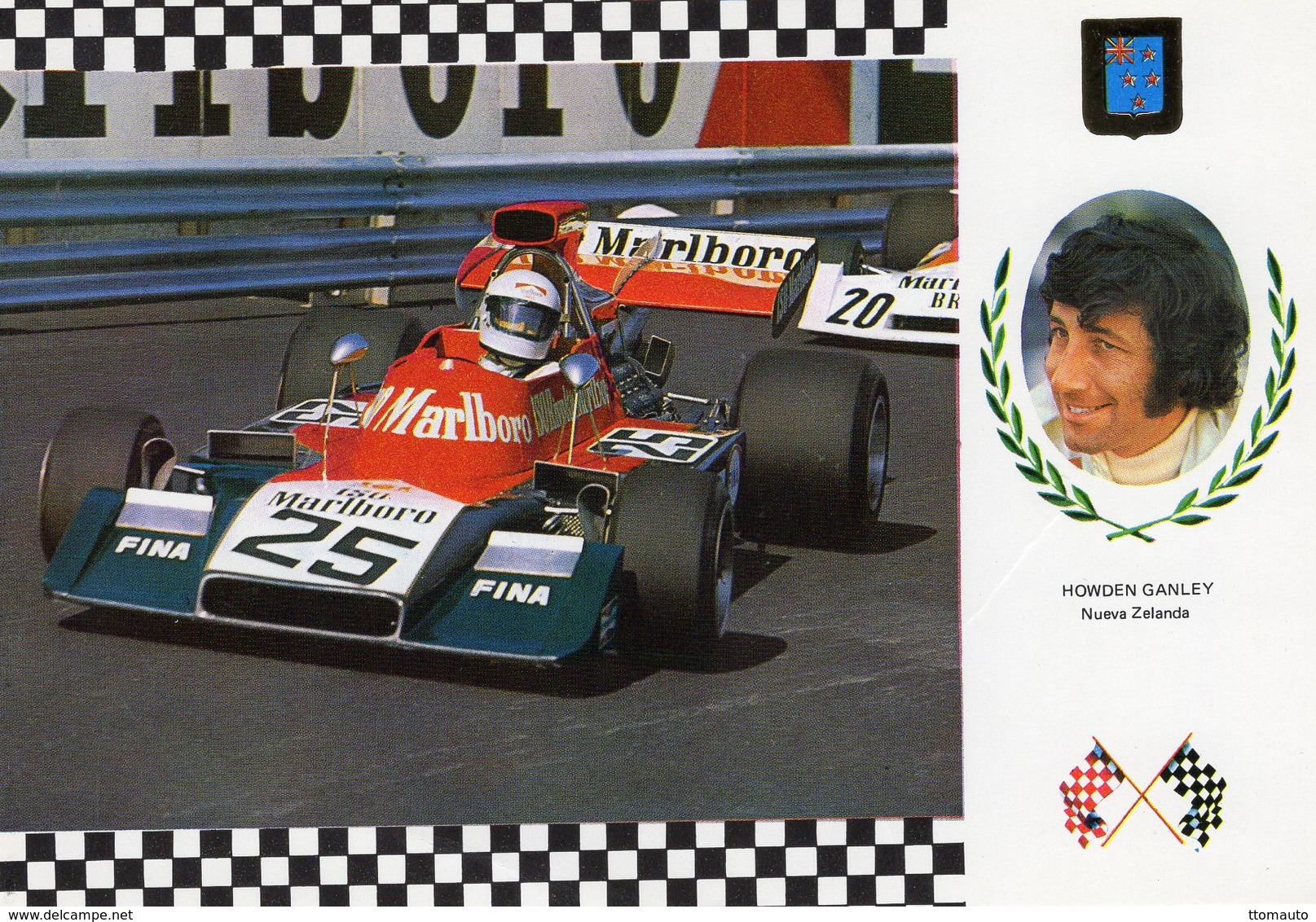 Howden Ganley  -   ISO-Marlboro Cosworth  -  Monaco Grand Prix   -  CPM - Grand Prix / F1